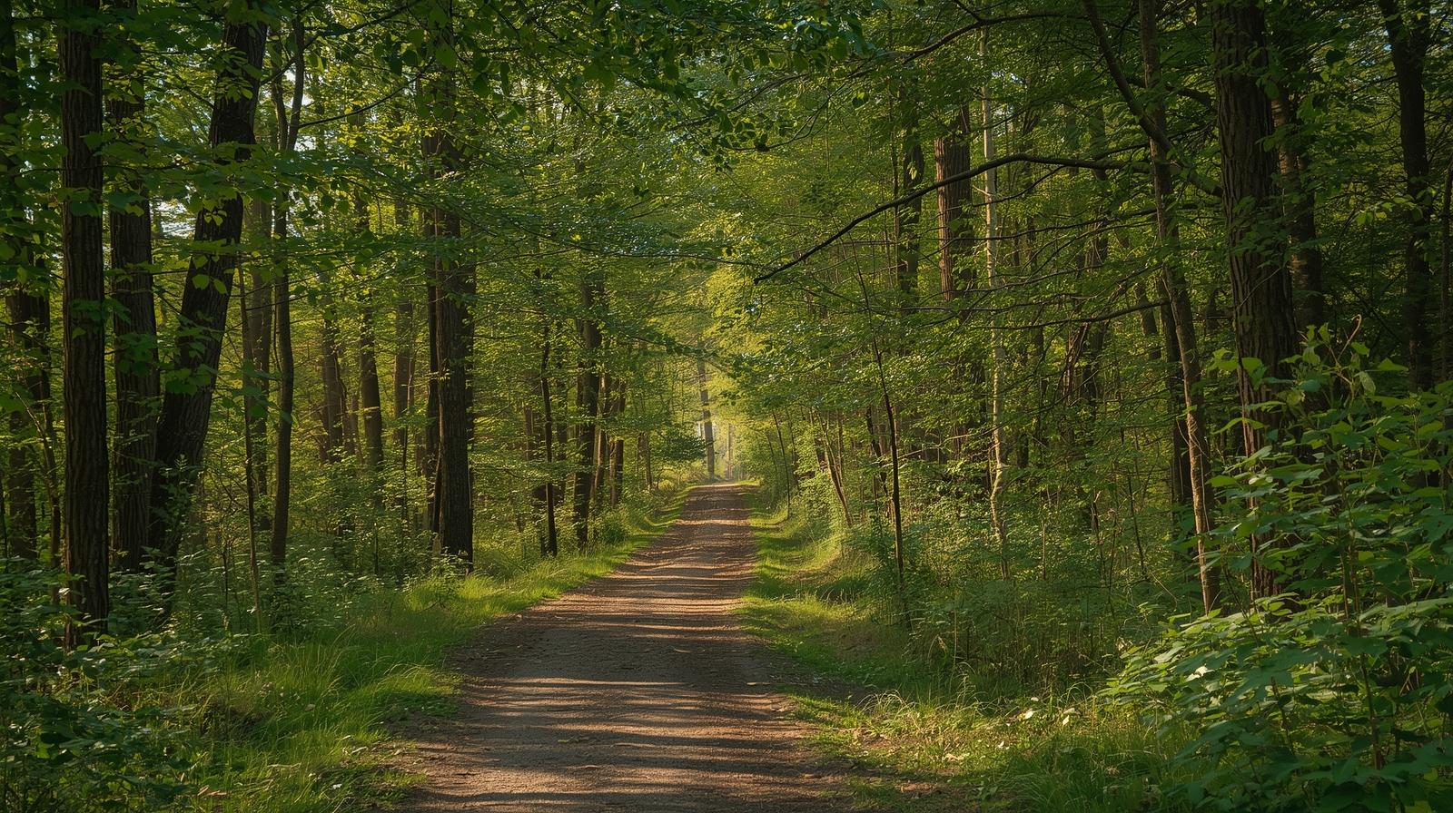 The Healing Power of Nature: Forest Bathing path