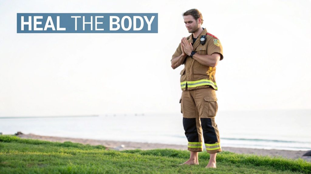 emdr therapy for first responders firefighter meditation